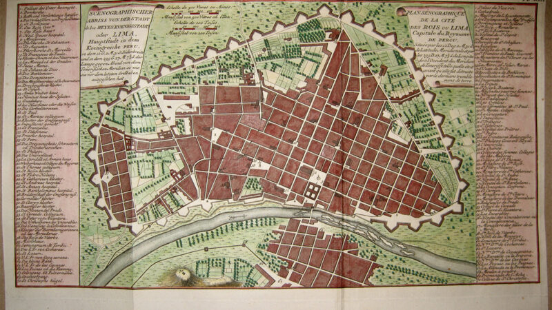 L’antica Muraglia, Città di Lima. “La scacchiera di Pizarro”