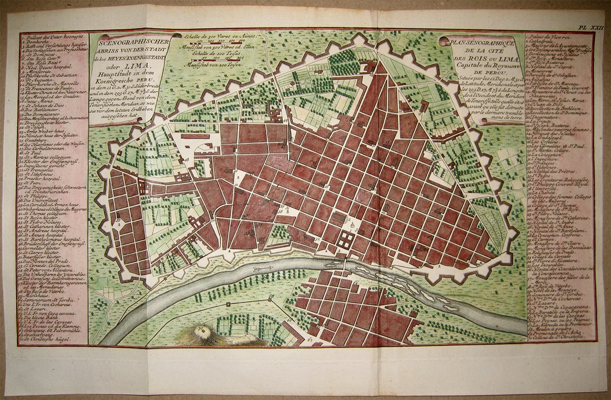 L’antica Muraglia, Città di Lima. “La scacchiera di Pizarro”