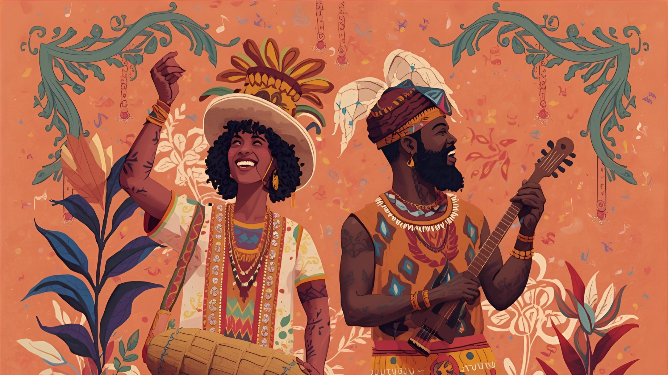 La musica afro-peruviana, con il suono e la melodia del “Maracanà”, diventò identità