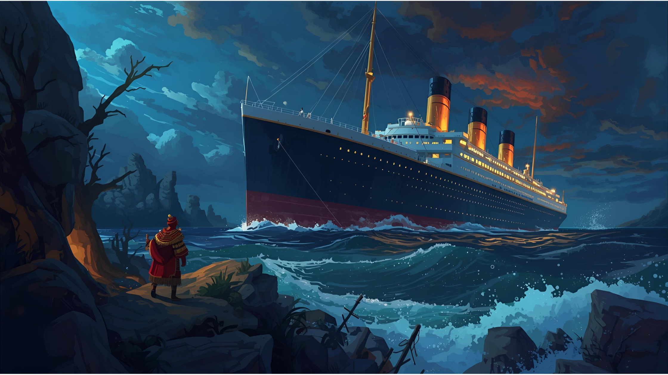 Una notizia che parte dal Distretto del Rimac – Perù verso il Sud di Terranova. Canada, dove il Titanic affonda.